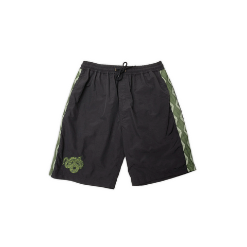 PASS~PORT - "COILED" RPET CASUAL SHORT BLACK