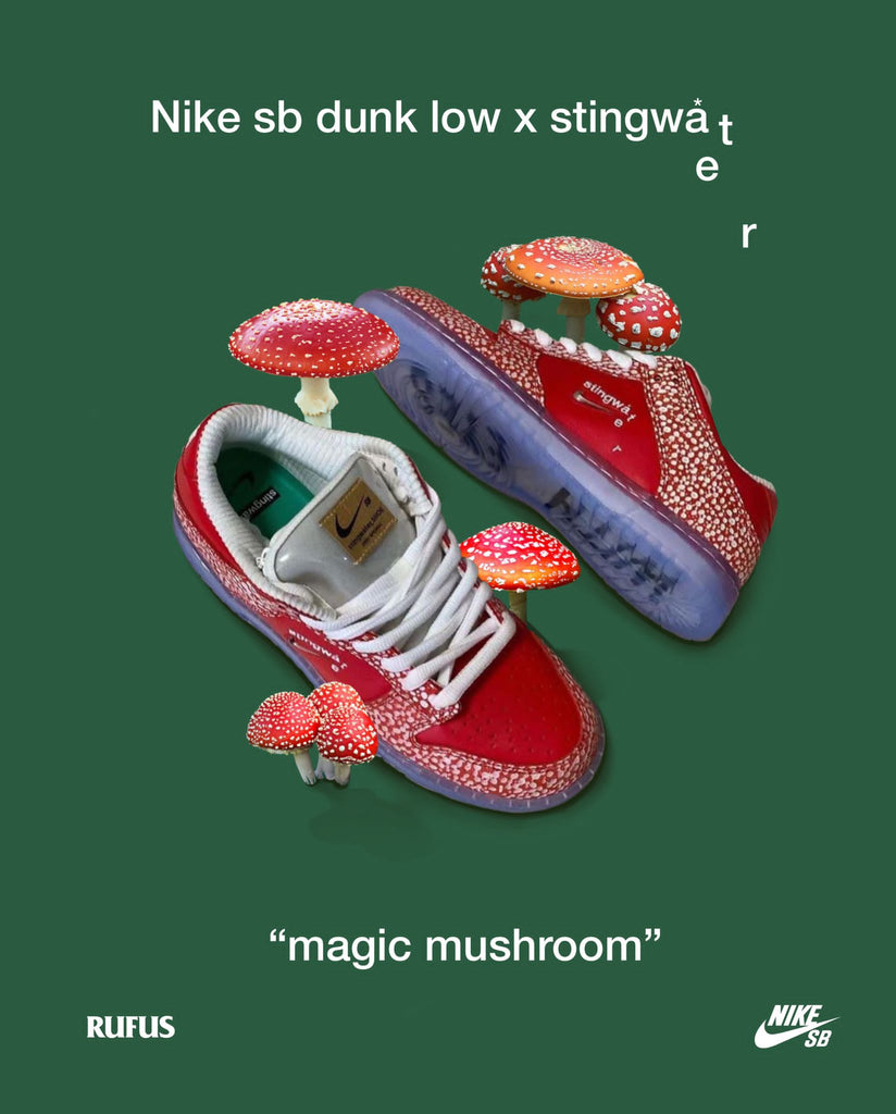 Nike SB X STINGWATER, PUT THE MAGIC IN THE MUSHROOM