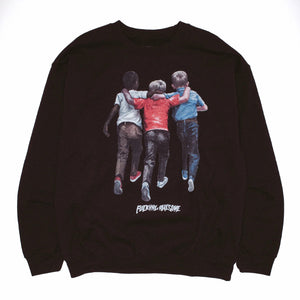 FUCKING AWESOME - KIDS ARE ALRIGHT CREWNECK BLACK