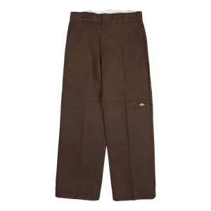 DICKIES - DOUBLE KNEE LOOSE FIT DARK BROWN