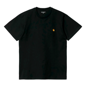 CARHARTT WIP - S/S CHASE T-SHIRT BLACK / GOLD