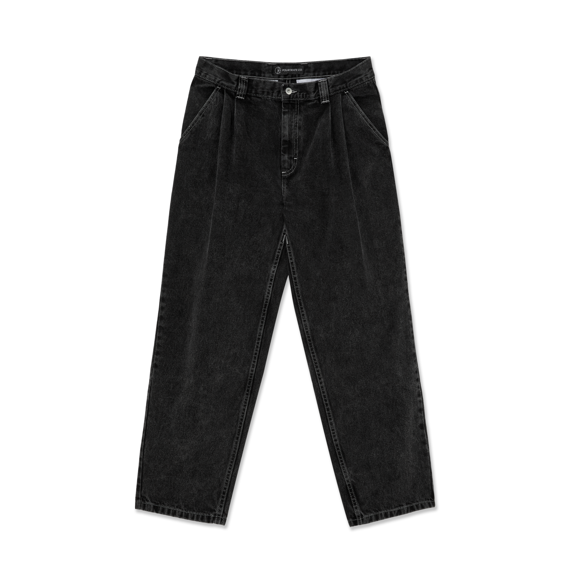 POLAR SKATE CO. - GRUND CHINOS SILVER BLACK