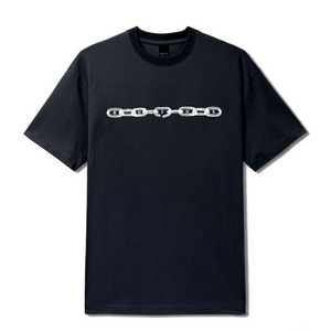 RUFUS - CHAIN TEE - BLACK/BONE