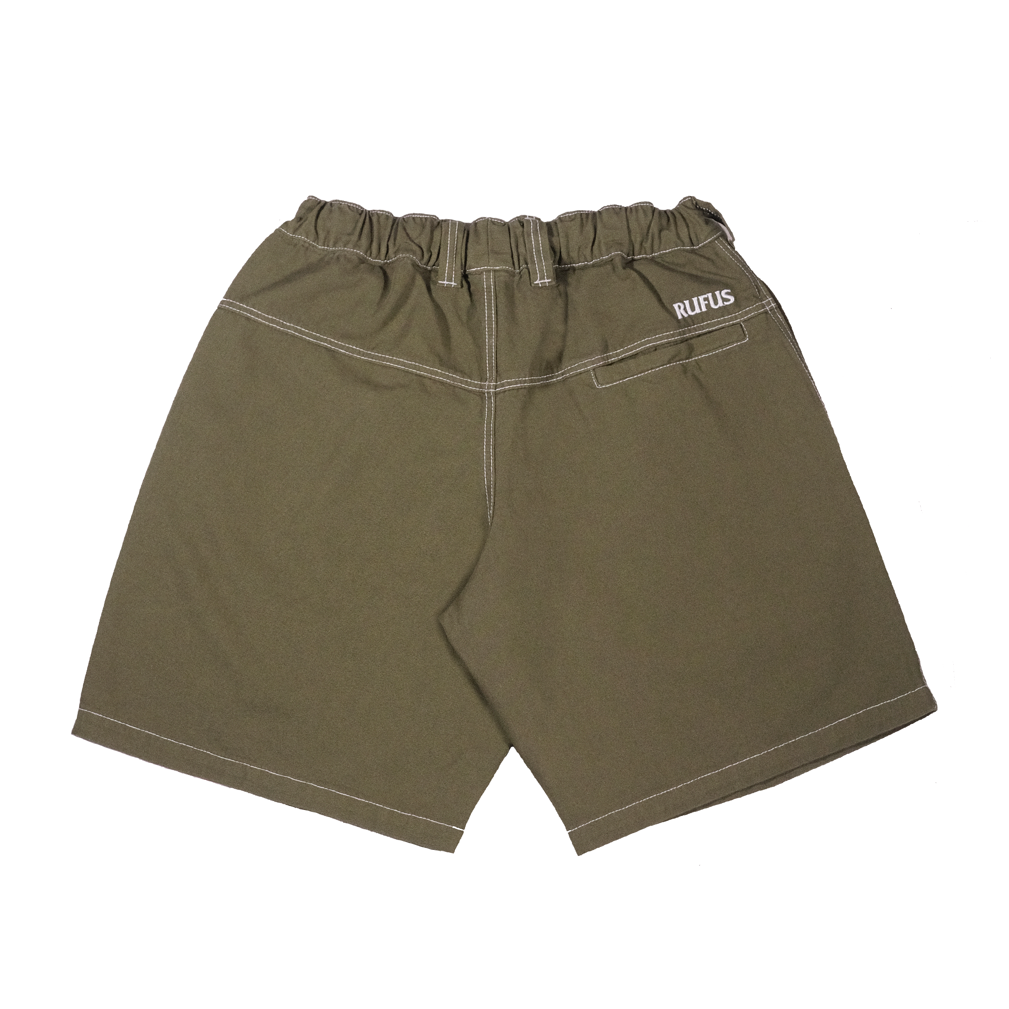 RUFUS - SHORTS GREEN / WHITE