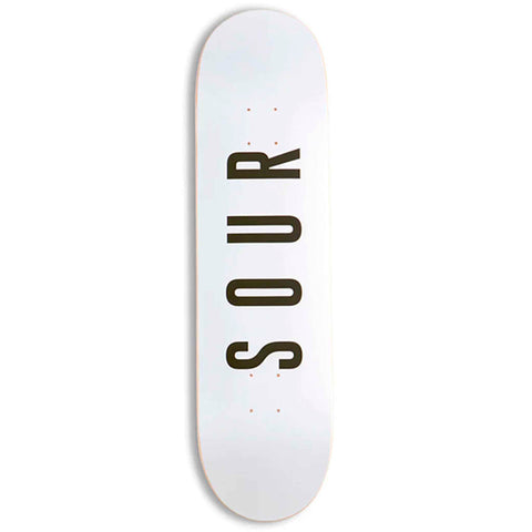 SOUR SOLUTION - ARMY WHITE DECK 8.25"