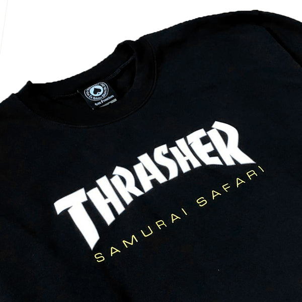 THRASHER - SAMURAI SAFARI CREWNECK