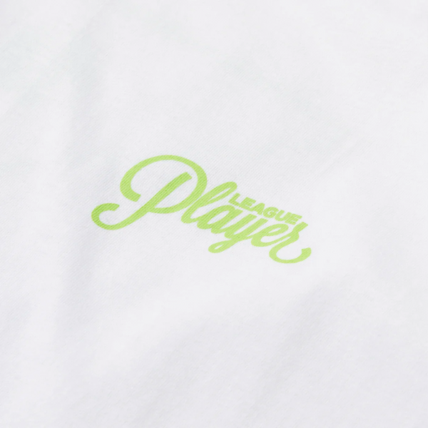 ALLTIMERS - LEAGUE PLAYER TEE WHITE