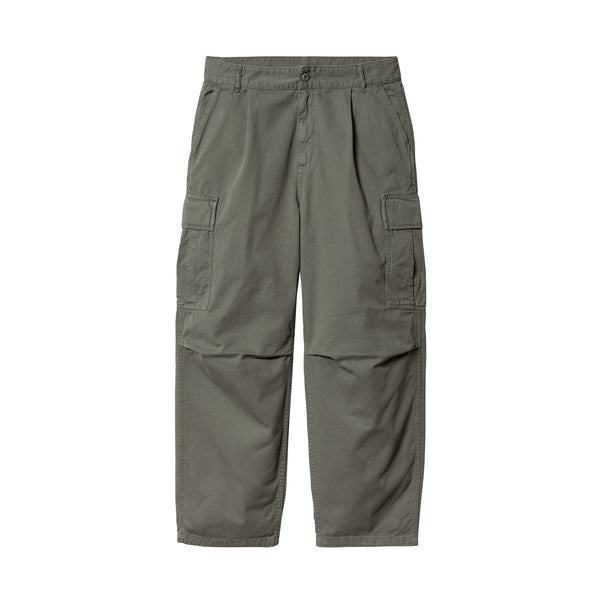 CARHARTT WIP - COLE CARGO PANT SMOKE GREEN GARMENT DYED