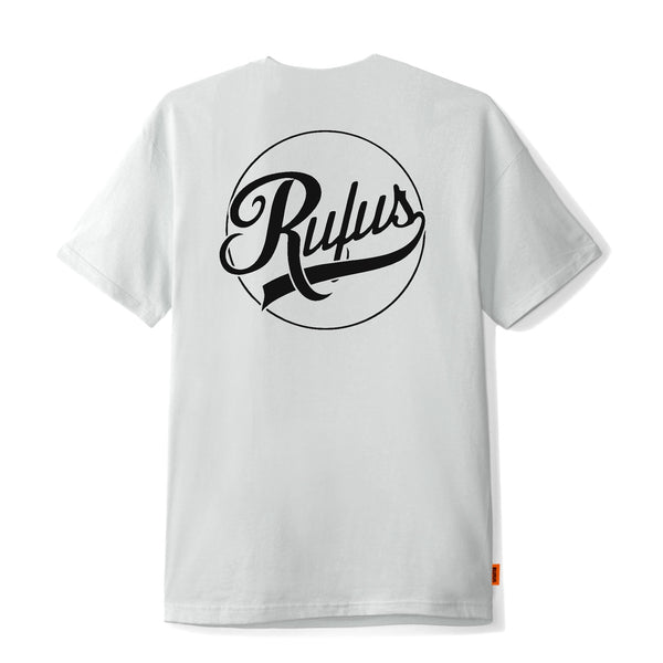 RUFUS - CIRCLE SHIRT - WHITE / BLACK