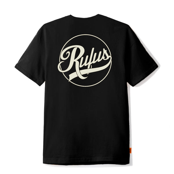 RUFUS - CIRCLE SHIRT - BLACK / BONE