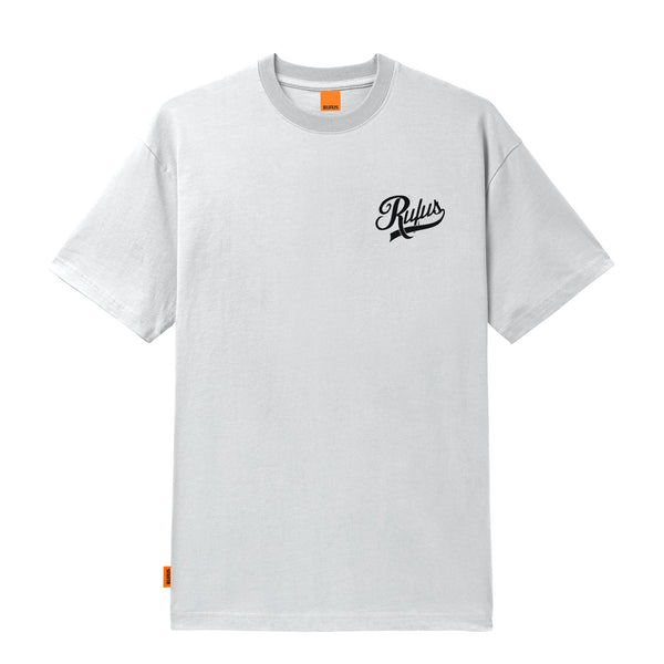 RUFUS - CIRCLE SHIRT - WHITE / BLACK