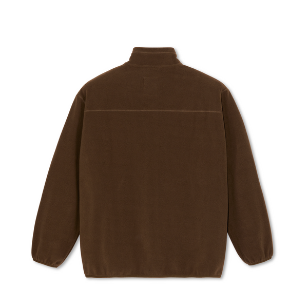 POLAR SKATE CO. - BASIC FLEECE JACKET BROWN