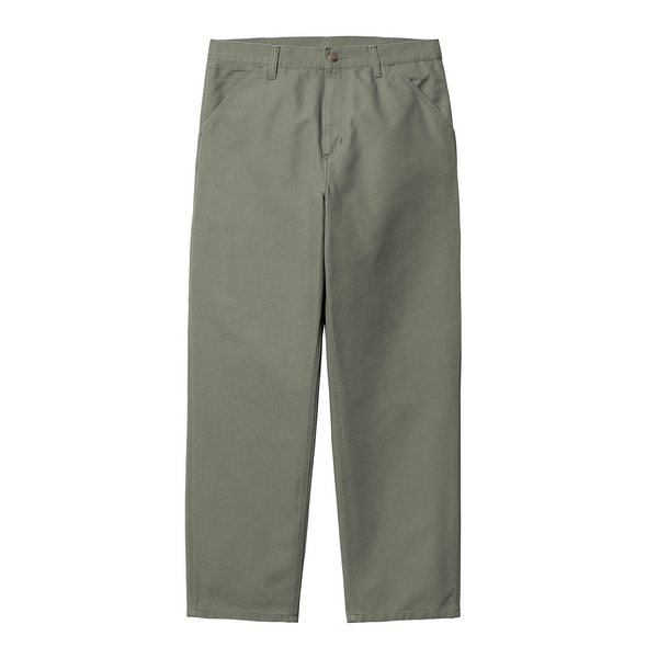 CARHARTT WIP - SINGLE KNEE PANT SMOKE GREEN