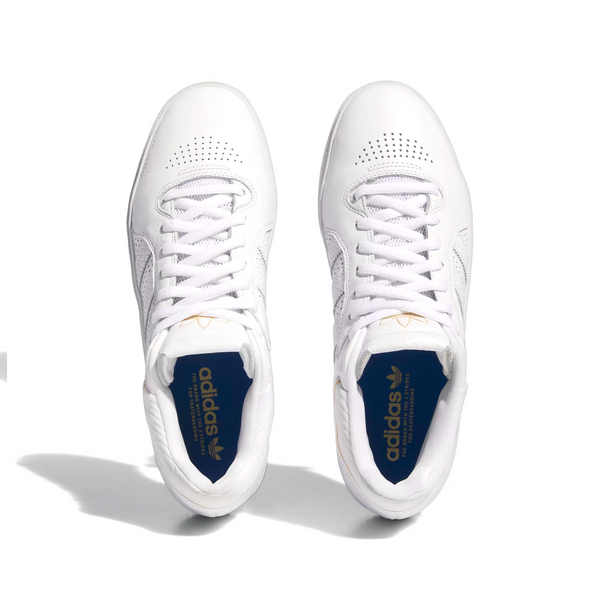 ADIDAS SKATEBOARDING - TYSHAWN CLOUD WHITE / GOLD METALLIC