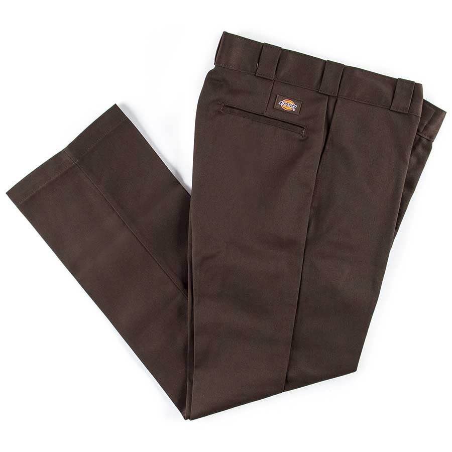 DICKIES - 874 WORK PANTS DARK BROWN