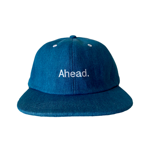 AHEAD - TRADEMARK DENIM CAP BLUE