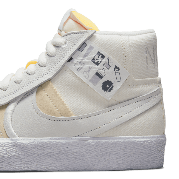 NIKE SB - ZOOM BLAZER MID PRM PLUS SUMMIT WHITE