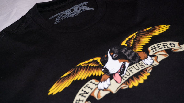 ANTIHERO X RUFUS - CLASSIC EAGLE / DOG TEE