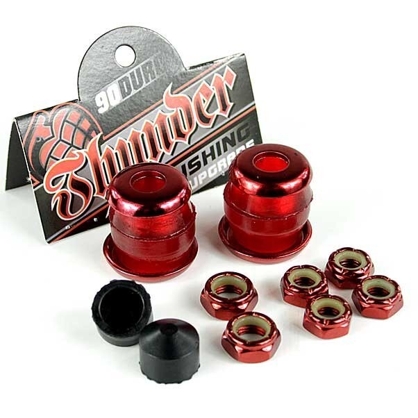 THUNDER - SOFT BUSHINGS - 90DURO RED