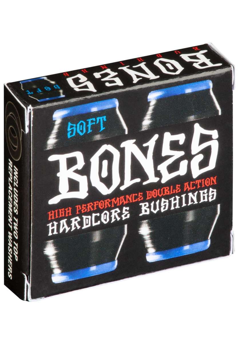 BONES - SOFT BUSHINGS - BLACK/BLUE