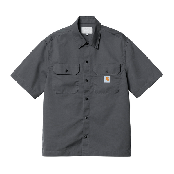 CARHARTT WIP - S/S CRAFT SHIRT ZEUS RINSED