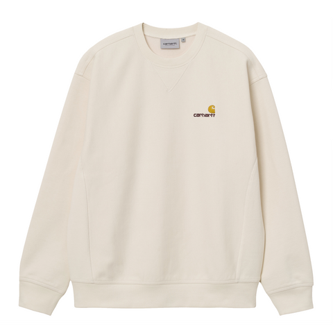 CARHARTT WIP - AMERICAN SCRIPT SWEAT NATURAL