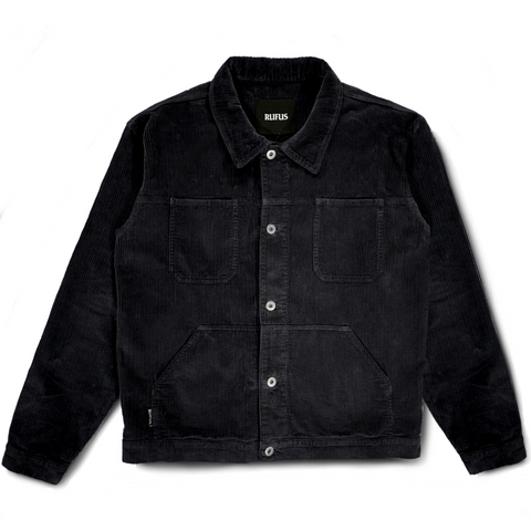 RUFUS - COWBOY CORD JACKET BLACK