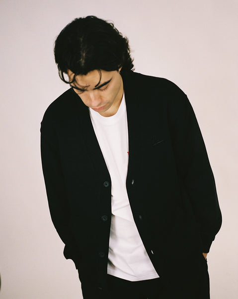 RUFUS - CARDIGAN - MIDNIGHT BLACK