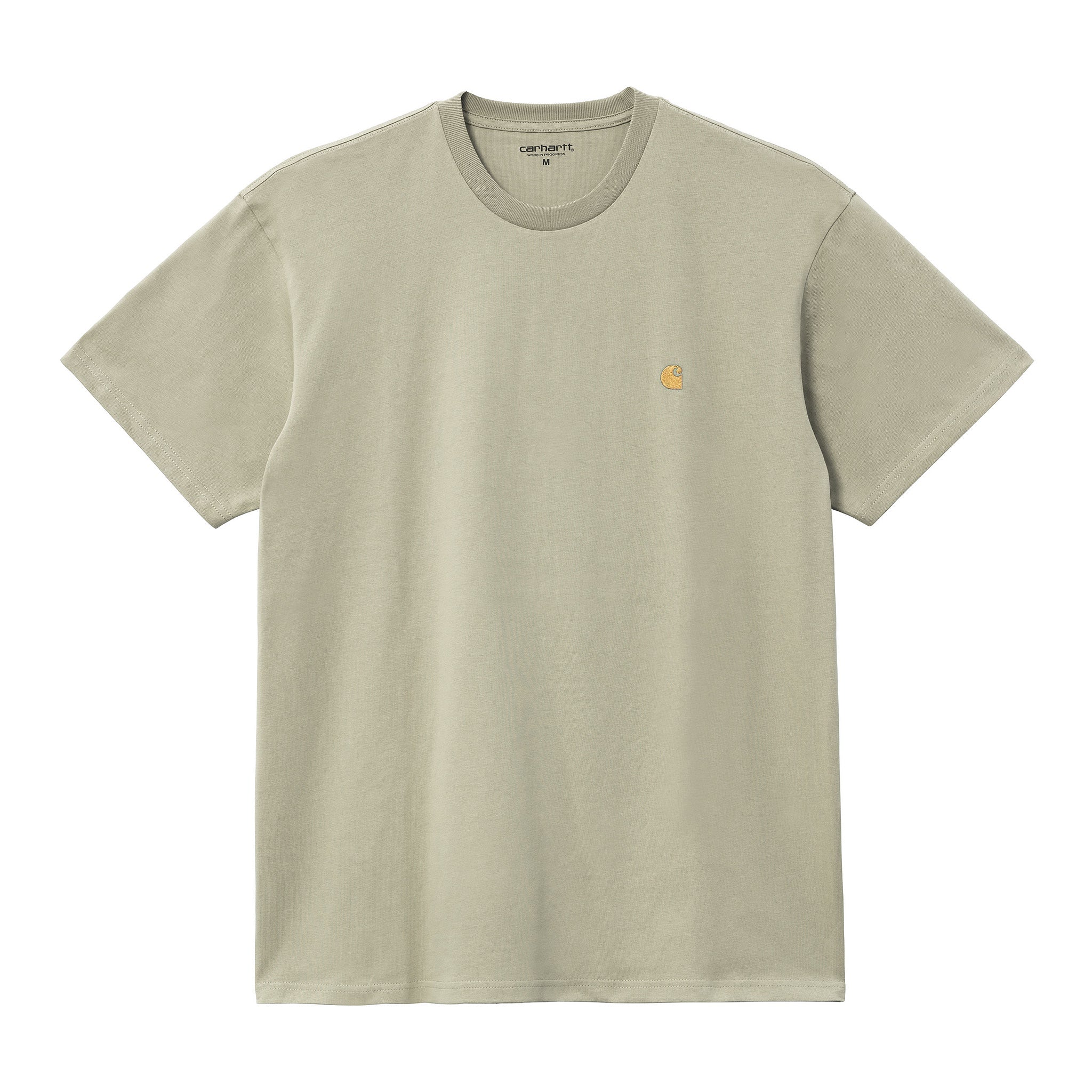 CARHARTT WIP - S/S CHASE T-SHIRT AGAVE / GOLD
