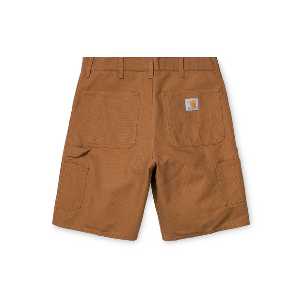 CARHARTT WIP - SINGLE KNEE SHORT HAMILTON BROWN RINSED